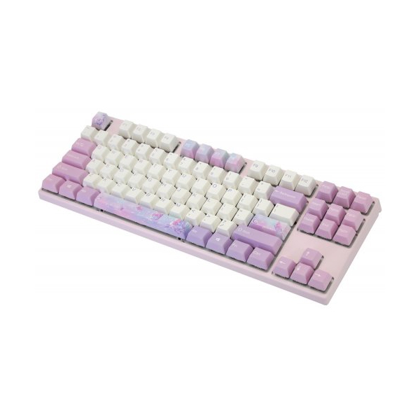 Varmilo VEM87 Dreams On Board, EC V2 Rose, Wired, USB, Gaming Keyboard, Pink