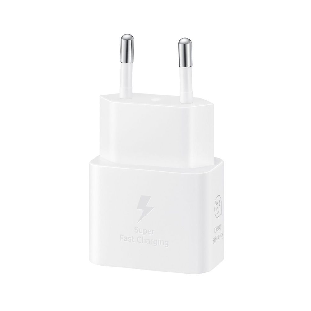 Samsung EP-T2510NWEGRU, Wall Charger USB Type-C 5A/3A, Max 25W, White