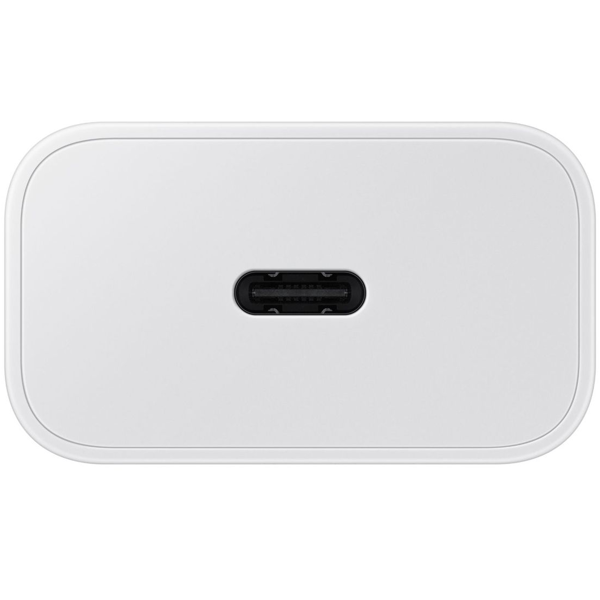 Samsung EP-T2510NWEGRU, Wall Charger USB Type-C 5A/3A, Max 25W, White