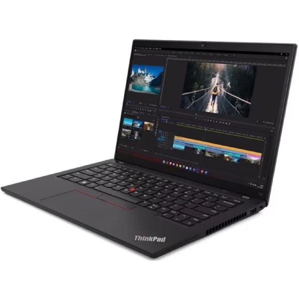 ნოუთბუქი Lenovo 21HD003HRT ThinkPad T14 Gen 4, 14", i5-1335U, 16GB, 512GB SSD, Integrated, Black