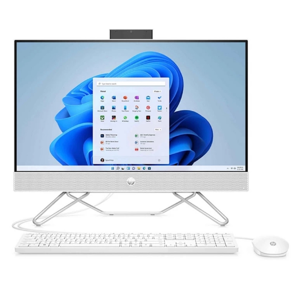 All In One კომპიუტერი HP 6U6P8ES 205 G8, 23.8", Ryzen 3-5300U, 8GB, 256GB SSD, Integrated, Starry White