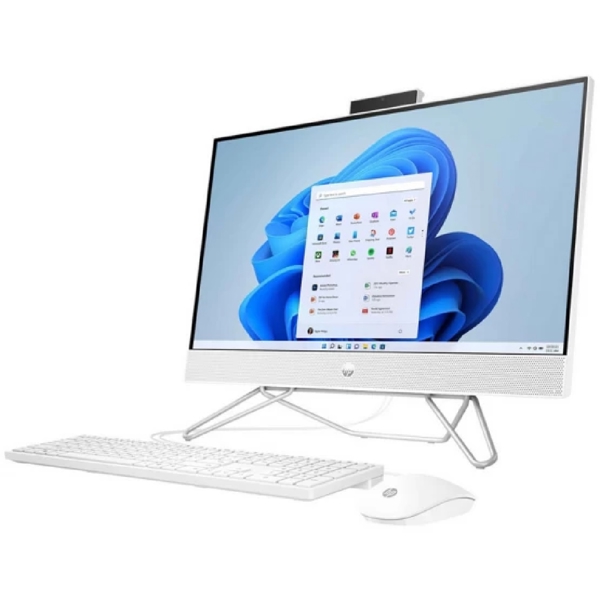 HP 6U6P8ES 205 G8, 23.8", Ryzen 3-5300U, 8GB, 256GB SSD, Integrated, Starry White