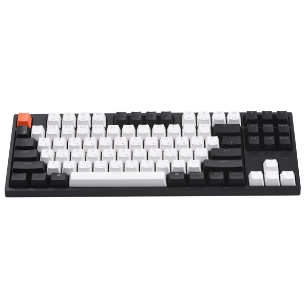 Keychron C1H3, HotSwap Gateron RGB Brown, Wired, USB, Gaming Keyboard, Black