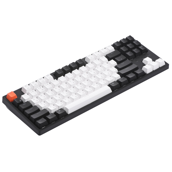 Keychron C1H3, HotSwap Gateron RGB Brown, Wired, USB, Gaming Keyboard, Black