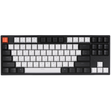 კლავიატურა Keychron C1G3, HotSwap Gateron LED Brown, Wired, USB, Gaming Keyboard, Black