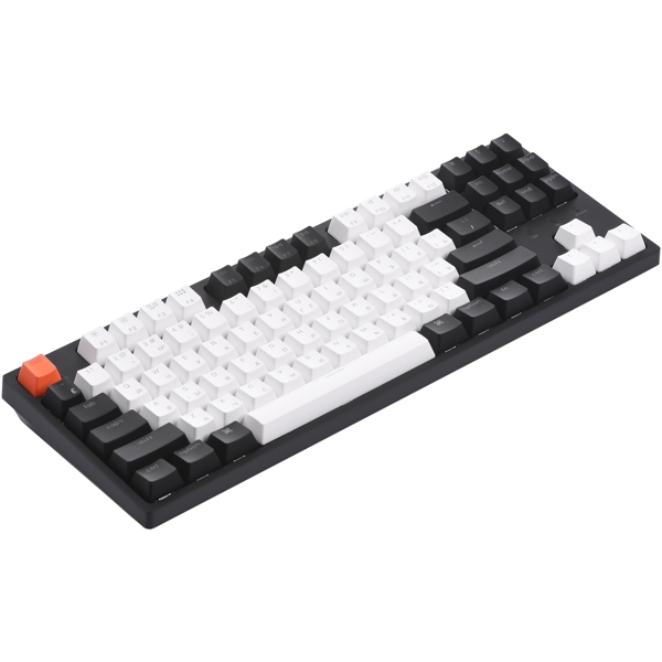 კლავიატურა Keychron C1G2, HotSwap Gateron LED Blue, Wired, USB, Gaming Keyboard, Black