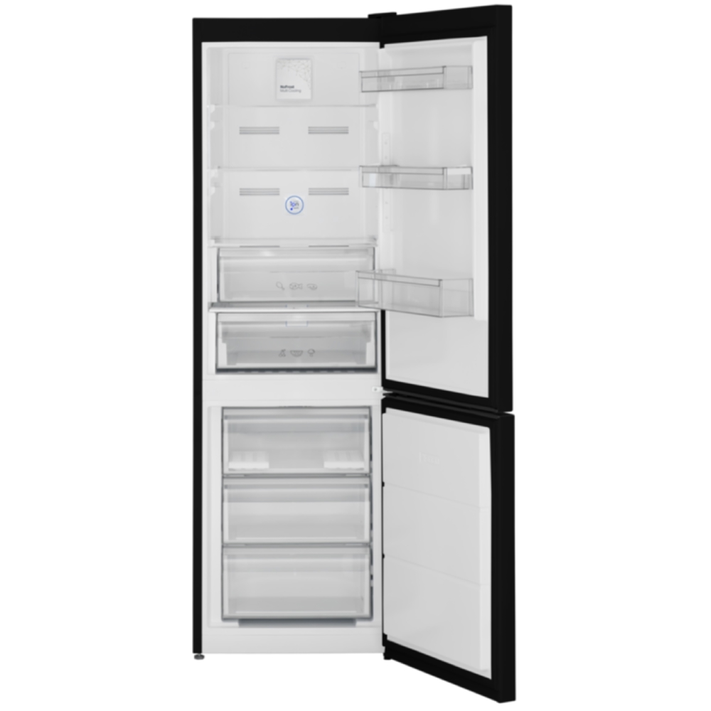 Vestel RM480BF3E-BION, 341L, A+, No Frost, Refrigerator, Black