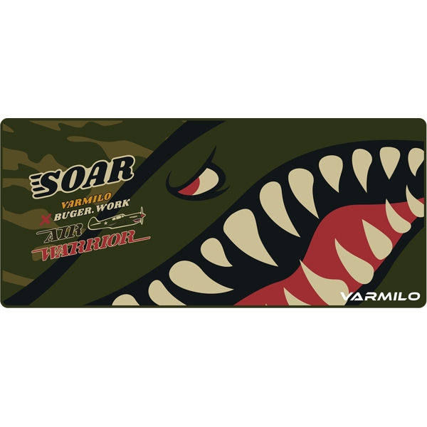 Varmilo ZDB043-01 Warrior-Soar, Gaming Mouse Pad, XL, Green