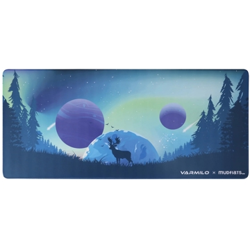 მაუსის პადი Varmilo ZDB053-01 Aurora, Gaming Mouse Pad, XL, Blue