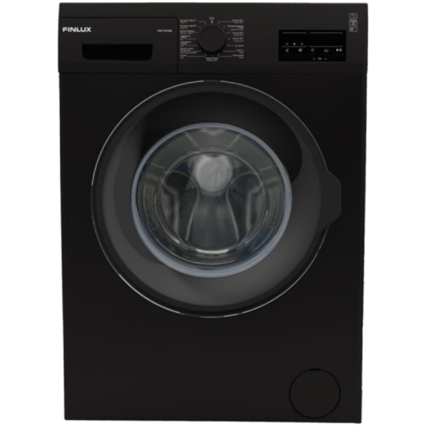 Finlux FIN710F4B, 7Kg, A+++, 1000Rpm, Washing Machine, Black