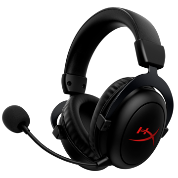 ყურსასმენი HyperX 6Y2G8AA Cloud II, Gaming Headset, Wireless, USB, 3.5mm, Black