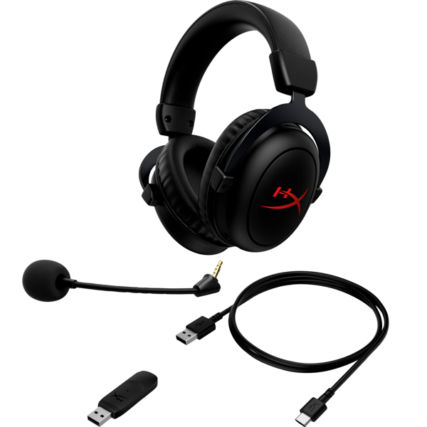 HyperX 6Y2G8AA Cloud II, Gaming Headset, Wireless, USB, 3.5mm, Black