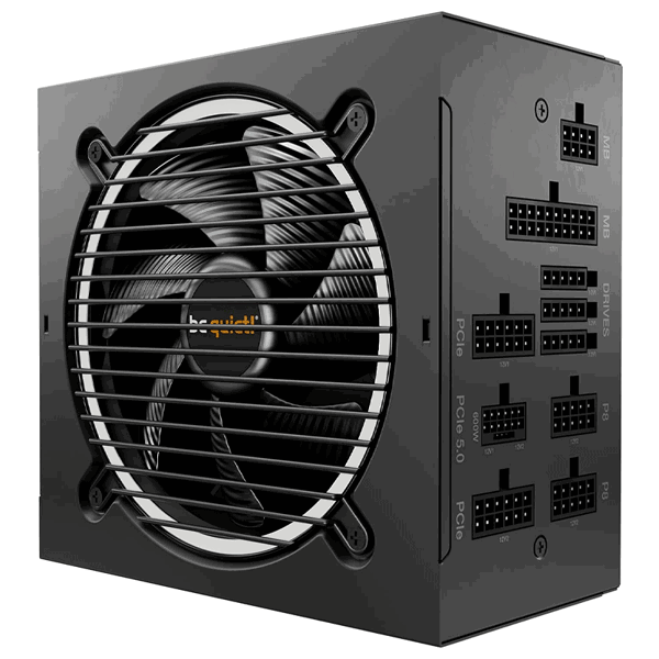 Be Quite L12-M-1000W Pure, 1000W, 80 Plus, Power Supply, Black