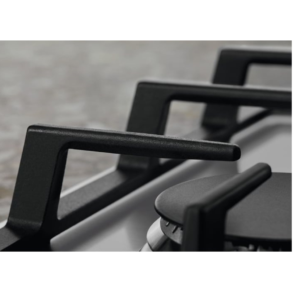 ჩასაშენებელი გაზის ქურის ზედაპირი Electrolux EGS6436SX, Built-in Gas Cooktop, Silver