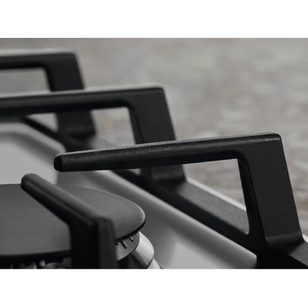 ჩასაშენებელი გაზის ქურის ზედაპირი Electrolux KGS6426SX, Built-in Gas Cooktop, Silver