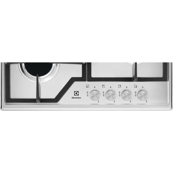 ჩასაშენებელი ქურის ზედაპირი Electrolux KGS6426SX, Built-in, Silver