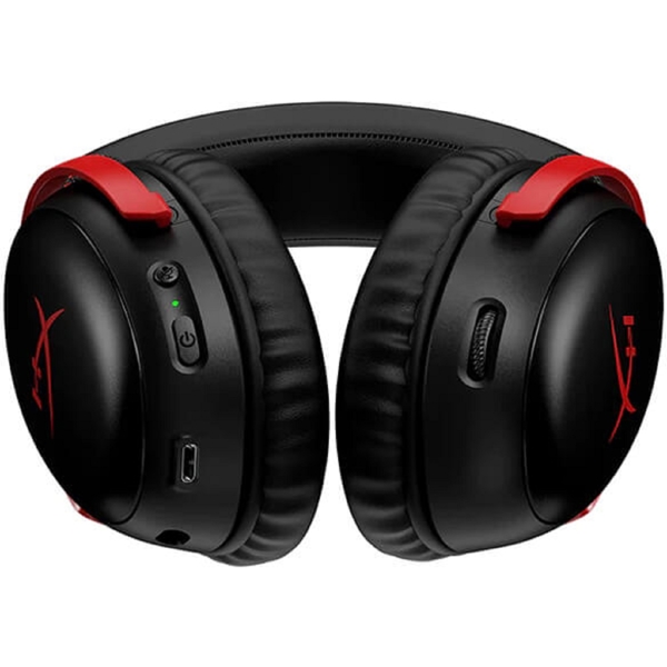 ყურსასმენი HyperX 77Z46AA Cloud III, Gaming Headset, Wired, USB, Black/Red