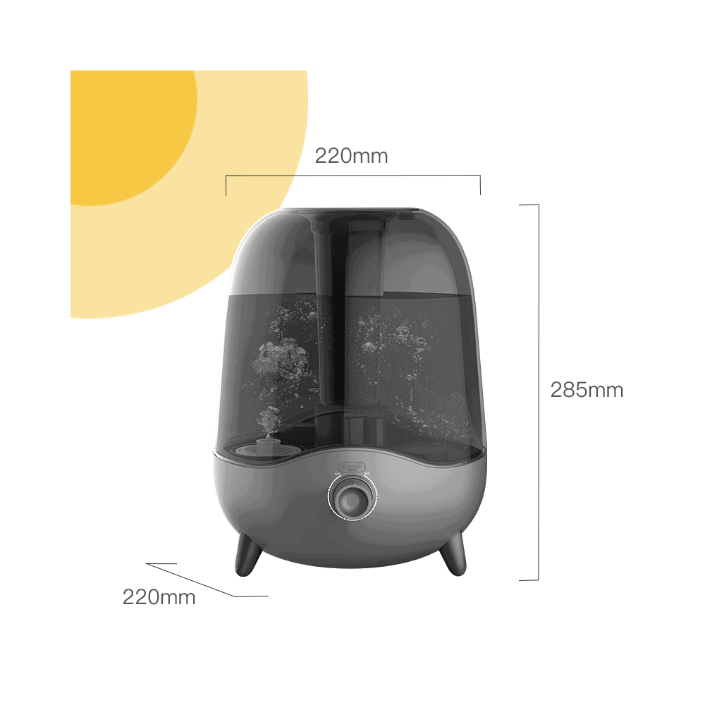 ჰაერის დამატენიანებელი Xiaomi Deerma DEM-F323W, 30m², Air Humidifier, Gray