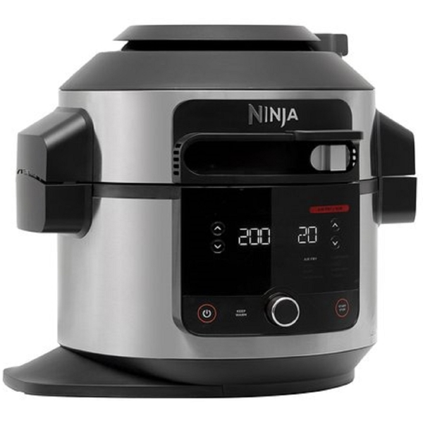 Ninja OL550EU, 1460W, 6L, Multifunction Cooker, Silver/Black