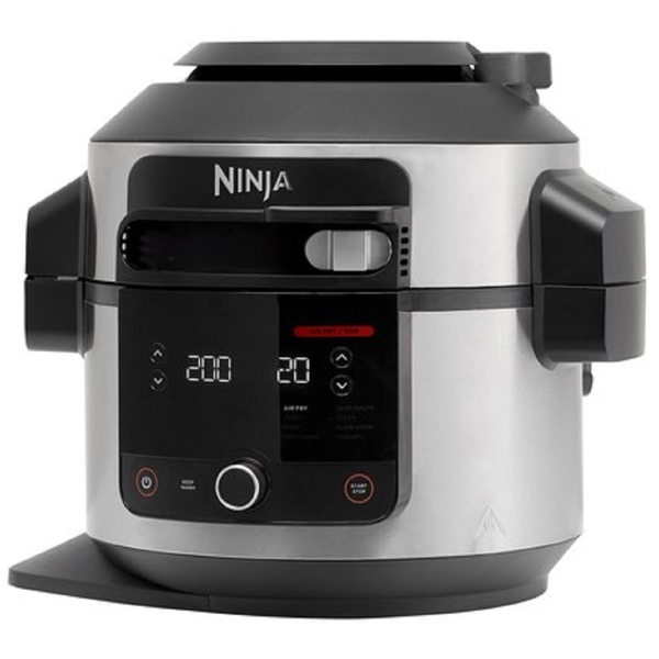 Ninja OL550EU, 1460W, 6L, Multifunction Cooker, Silver/Black