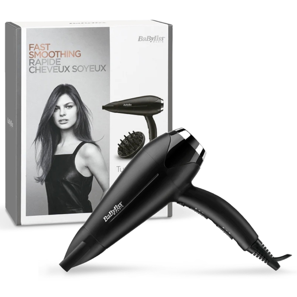 თმის საშრობი Babyliss D572DE, 2200W, Hair Dryer, Black/Silver