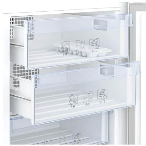 მაცივარი Beko RCNE560K40WN b100, 514L, E, Refrigerator, White