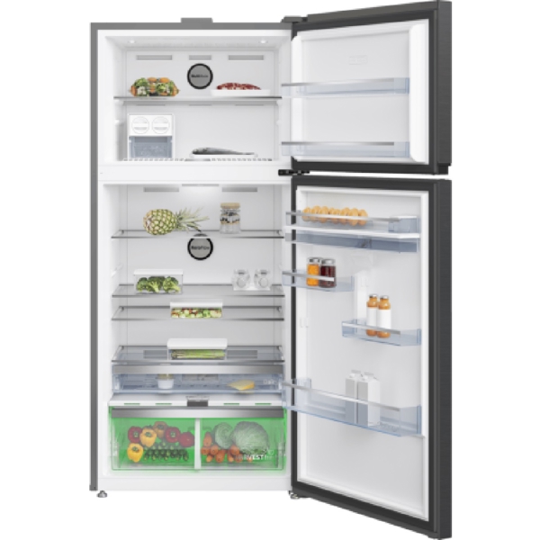 Beko RDNE650E40DZXBRN bPRO 500, 621L, A++, No Frost, Refrigerator, Grey