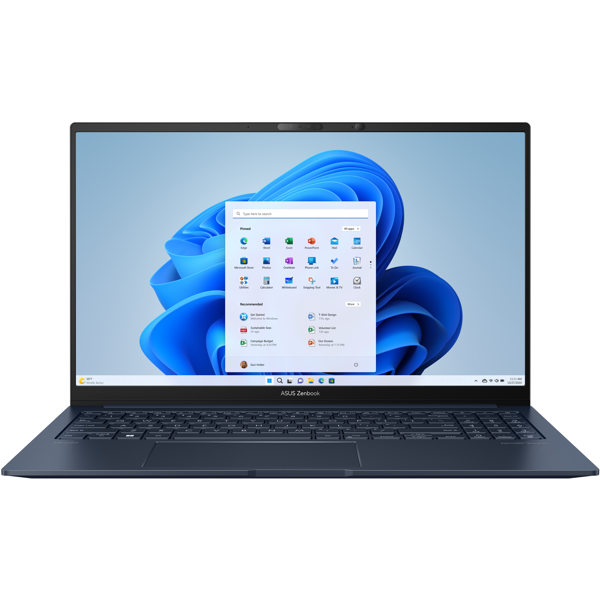 ნოუთბუქი Asus UM3504DA-MA251 ZenBook 15, 15.6", Ryzen 7-7735U, 16GB, 1TB SSD, Integrated, Ponder Blue