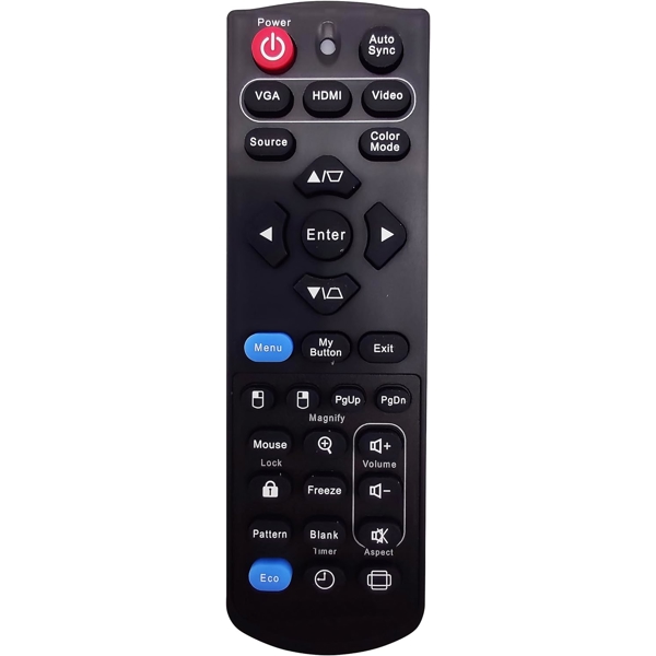 დისტანციური მართვის პულტი Vivitek XX5040005400, Remote Control, Black