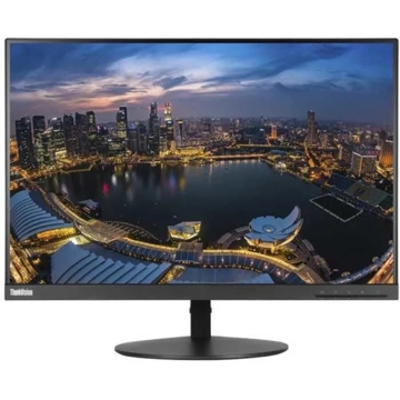 მონიტორი Lenovo 61B4MAR1EU ThinkVision T24d-10, 24", Monitor, FHD, IPS, HDMI, DP, VGA, Black