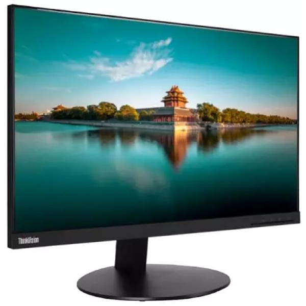 მონიტორი Lenovo 61B4MAR1EU ThinkVision T24d-10, 24", Monitor, FHD, IPS, HDMI, DP, VGA, Black