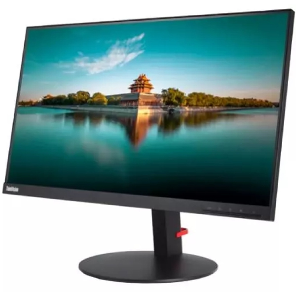 მონიტორი Lenovo 61B4MAR1EU ThinkVision T24d-10, 24", Monitor, FHD, IPS, HDMI, DP, VGA, Black