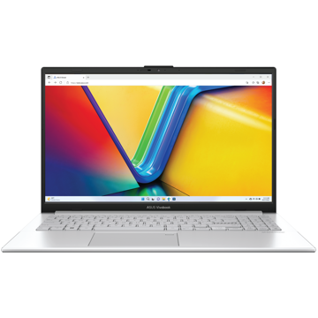 Asus 90NB0ZR1-M00L40 Vivobook Go 15, 15.6", Ryzen 5-7520U, 8GB, 512GB SSD, Integrated, Silver