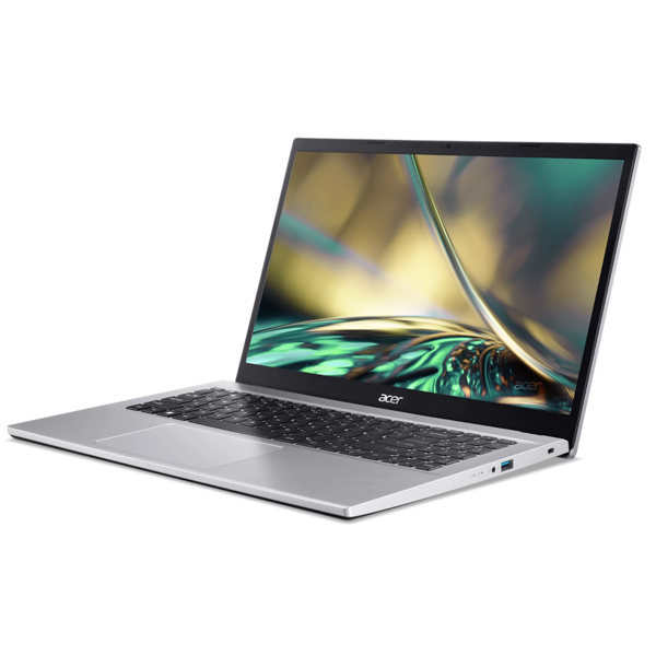 Acer NX.K6SER.00B Aspire 3, 15.6", i3-1215U, 8GB, 256GB SSD, Integrated, Silver