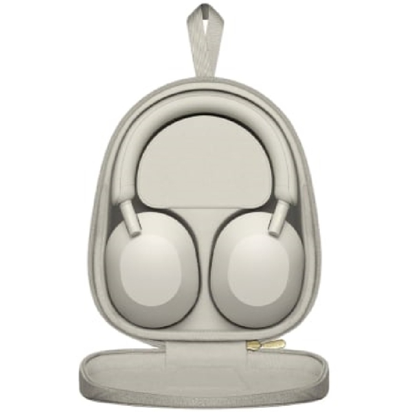 ყურსასმენი Sony WH-1000XM5, Headset, Wireless, Bluetooth, 3.5mm, USB, Silver