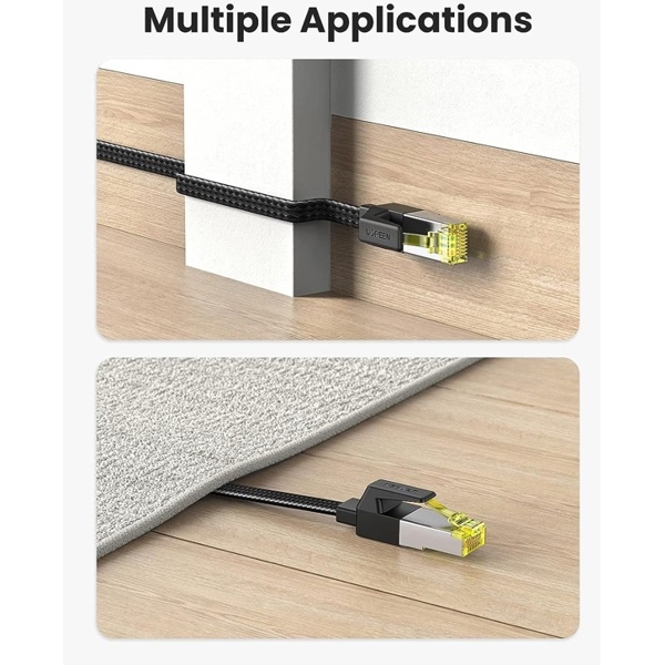 UGREEN NW189 (40167), CAT7 U/FTP, Lan Cable, 20m, Black