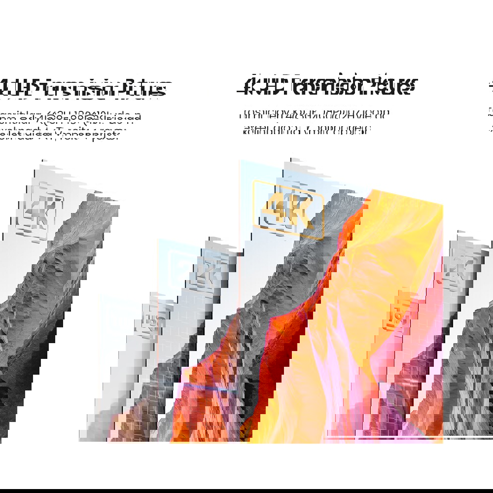 UGREEN CM438 (80641), 4K Wireless HDMI Transmitter And Receiver, Black