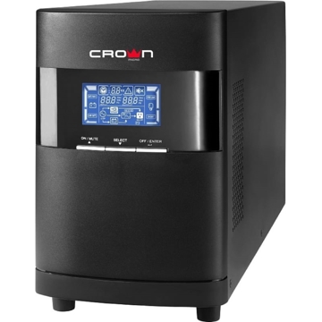 Crown Micro CMUOA-350-1K-EURO, UPS, LCD, Black