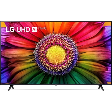 ტელევიზორი LG 43UR80006LJ, 43", 4K UHD, Smart TV, USB, HDMI, LAN, BT, WIFI, Black