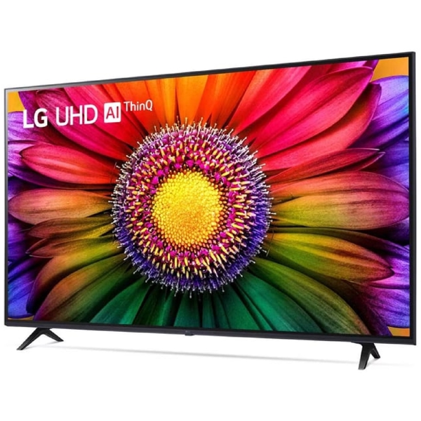 ტელევიზორი LG 43UR80006LJ, 43", 4K UHD, Smart TV, USB, HDMI, LAN, BT, WIFI, Black