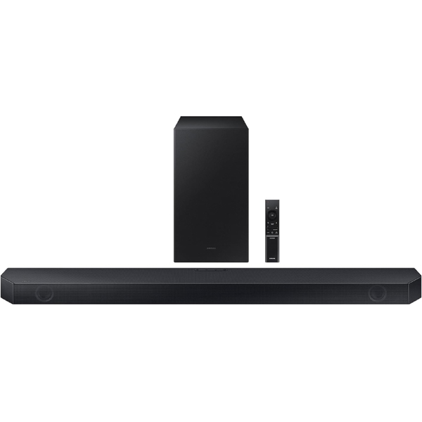 სახლის კინოთეატრი Samsung HW-Q600C/RU, 360W, Bluetooth, HDMI, USB, Soundbar, Black