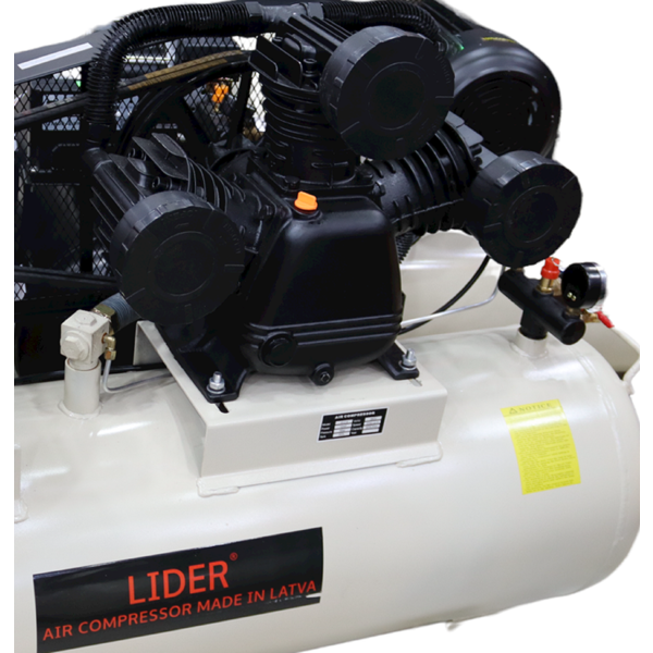 Lider LD500Z, 1150W, 500L, Air Compressor, White