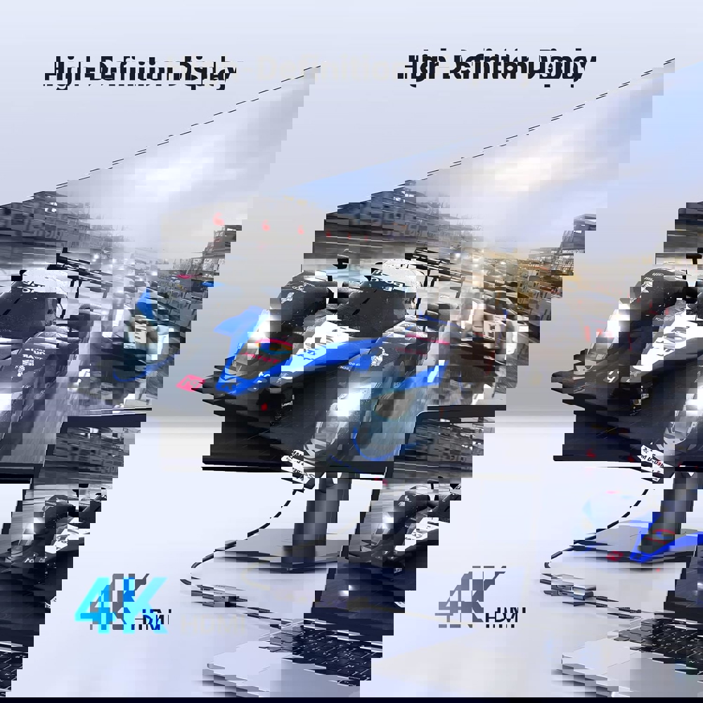 UGREEN CM511 Revodok (15596), USB, Type-C , PD HDMI, Hub, Gray