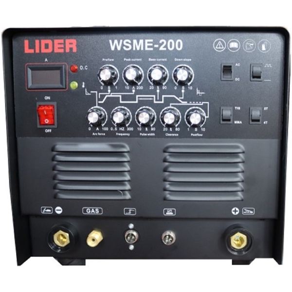 შედუღების აპარატი Lider LD-WSME200, Welding Machine, Black