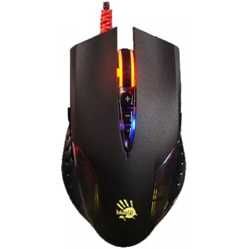 Bloody Q50, Wired, USB, RGB, Gaming Mouse, Black