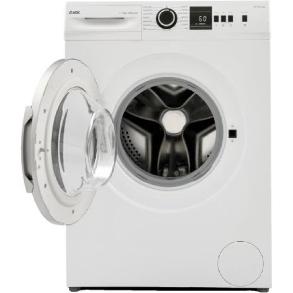 სარეცხი მანქანა Vox WM1495-T14Q, 9Kg, D, 1400Rpm, 79Db, Washing Machine, White