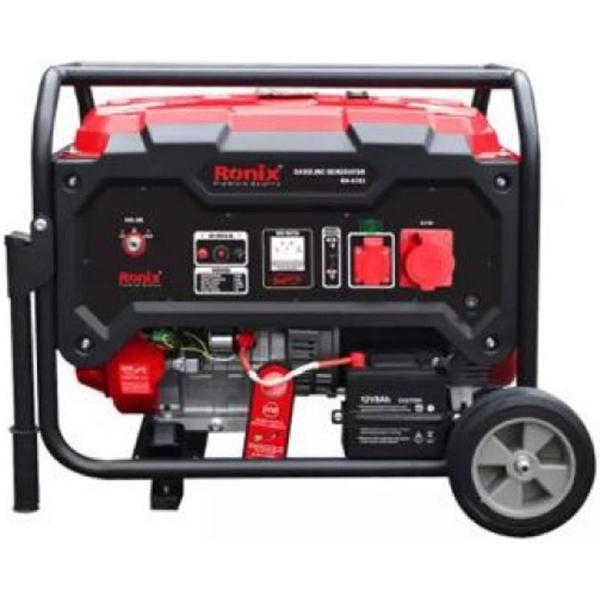 გენერატორი Ronix RH-4783, 6.5KW, Diesel Generator, Black/Red