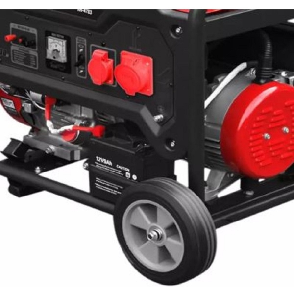 გენერატორი Ronix RH-4783, 6.5KW, Diesel Generator, Black/Red