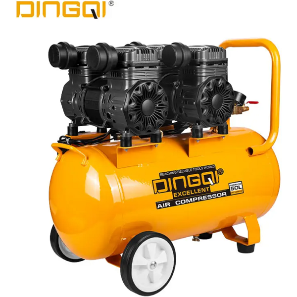 Dingqi 10080105, 1490W, 50L, Air Compressor, Orange