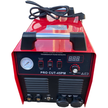 პლაზმური ჭრის აპარატი Baikal BK-PRO/CUT-45PM, 5.5KVA, Plasma Cutting Machine, Black/Red